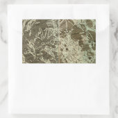 ボーレスのセリーノグラフィまたは月の地図 – 1780 長方形シール (バッグ)