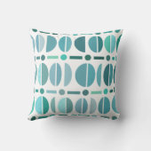 ボーレトロ丼パターンターコイズ クッション (裏面)