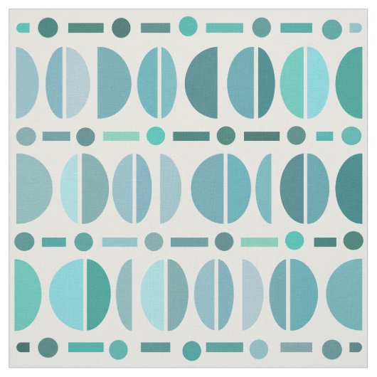 ボーレトロ丼パターンターコイズ ファブリック (見本)