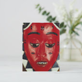 ボーレマスク、アイボリーコースト ポストカード (スタンド正面)