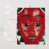 ボーレマスク、アイボリーコースト ポストカード (正面/裏面)