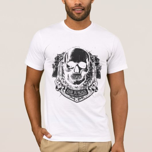 ボーンと開花 Tシャツ (正面)