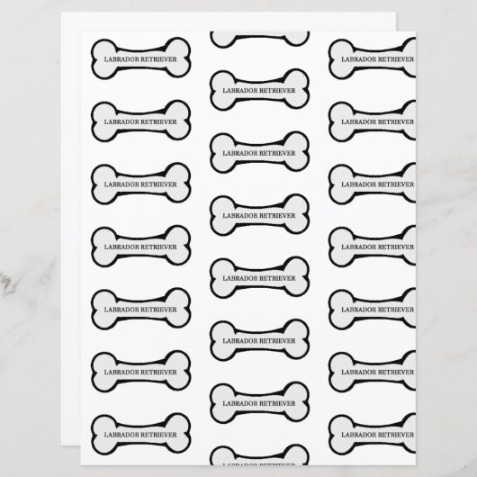 ボーンのラボ名 (正面/裏面)