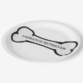 ボーンのラボ名 ペーパープレート (アングル)