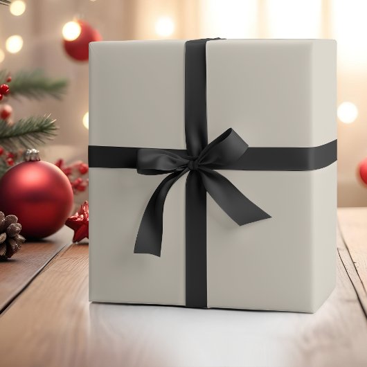 ボーンの白無地の色 |クラシック |エレガント | ラッピングペーパー