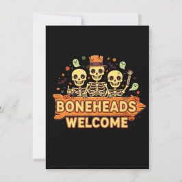 ボーンへッズ歓迎 招待状