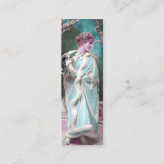 ボーンアニーブックマーク スキニー名刺 (正面)