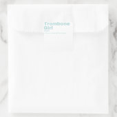 ボーンガール – トロンボーン スクエアシール (バッグ)
