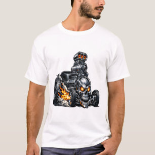 ボーンクラッシャーホットロッド Tシャツ