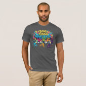 ボーンサグズ ハロウィンスケルトン Tシャツ (正面フル)