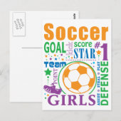 ボーンサッカー ポストカード (正面/裏面)