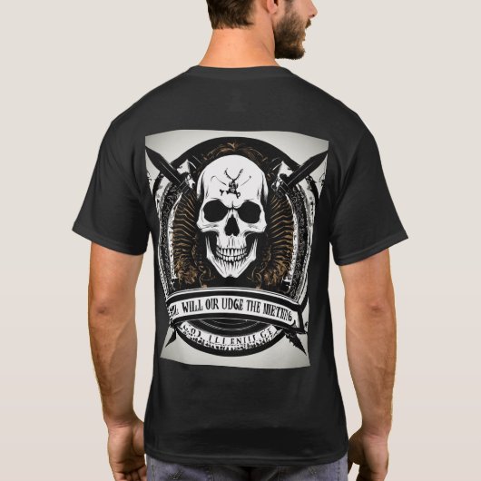 "ボーンシック" Tシャツ (裏面)