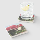 ボーンズレストラン、バックヘッドアトランタ、ボーンズ ストーンコースター (横)