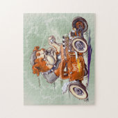 ボーンズ旅団 – ブルドッグ改造イン – 漫画 ジグソーパズル (縦)