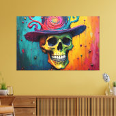 ボーンズ鮮やか キャンバスプリント (インサイチュ (リビング))