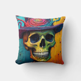 ボーンズ鮮やか クッション