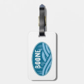 ボーンノースカロライナアウトドア ラゲッジタグ (裏面縦)