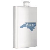 ボーンノースカロライナ木目 フラスク (右)