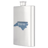 ボーンノースカロライナ木目 フラスク (左)