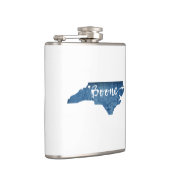 ボーンノースカロライナ木目 フラスク (右)