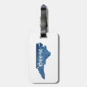 ボーンノースカロライナ木目 ラゲッジタグ (裏面縦)