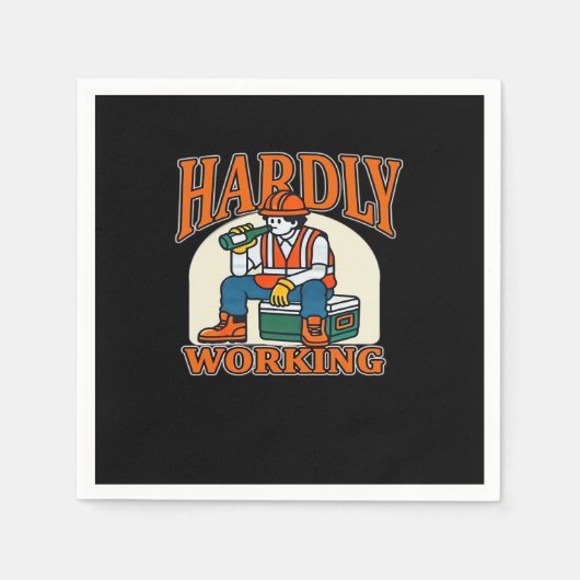 ボーンハンズハートレズビアンゴシック スタンダードカクテルナプキン (正面)