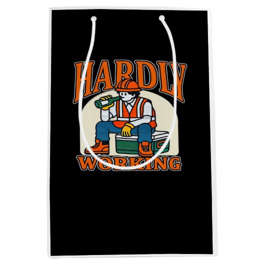 ボーンハンズハートレズビアンゴシック ミディアムペーパーバッグ (正面)