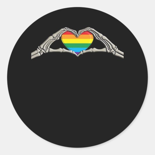 ボーンハンドハートアクティブ ラウンドシール (正面)