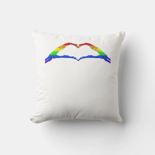 ボーンハンドハートクラシック クッション (正面)