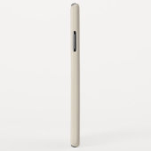 ボーンホワイト iPhone XS Max カバー (裏面/右)