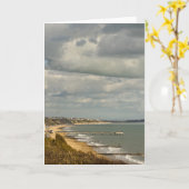 ボーンマスの挨拶状 カード (黄色い花)