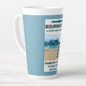 ボーンマスヴィンテージレトロシーサイド カフェラテマグ (左アングル)