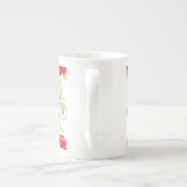 ボーン中国マグヴィンテージレッドローズ ボーンチャイナマグカップ (裏面)