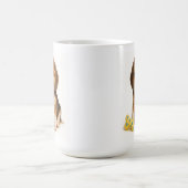 ボーンto beワイルド – ビーグルカップ&水玉模様 コーヒーマグカップ (中央)