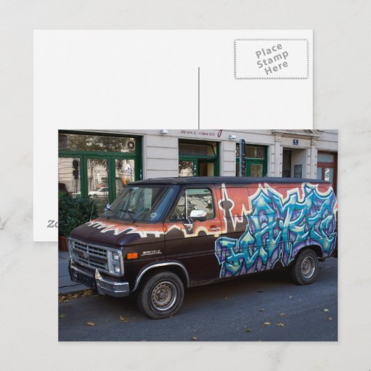 ボーヴィル バン ポストカード (正面/裏面)