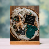 ボーヴィンテージ妊娠の告知おもしろい アクリルサイン (ニュートラル)