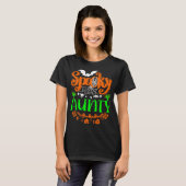 ボー不気味パンプキンハロウィーンアウンティギフティデア Tシャツ (正面フル)