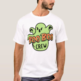 ボー不気味ブクルーのハロウィンとおもしろい幽霊 Tシャツ
