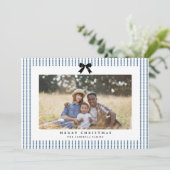 ボー名門私立校風のインディゴストライプフォト シーズンカード (スタンド正面)