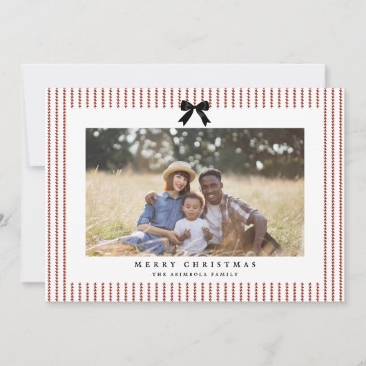 ボー名門私立校風のクリムゾンストライプ写真 シーズンカード (正面)