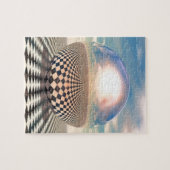 ボー市松模様にル ジグソーパズル (横)