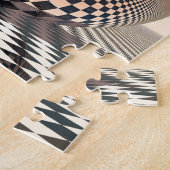 ボー市松模様にル ジグソーパズル (側面)