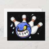 ボー怒ルリングボーおもしろいル ポストカード (正面/裏面)