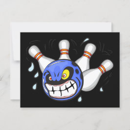 ボー怒ルリングボーおもしろいル ポストカード