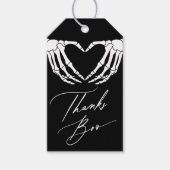 ボー感謝していハロウィーンブライダルシャワーメッセージカード ギフトタグ (正面)