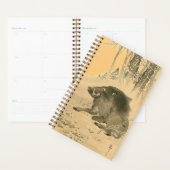 ボー日本のル絵を描ズ豚の年〔占星術の〕十二宮図プランナー プランナー手帳 (ディスプレー)