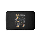 ボー最高のスシェプドッグのタンクトップでの生活 バスマット (正面)