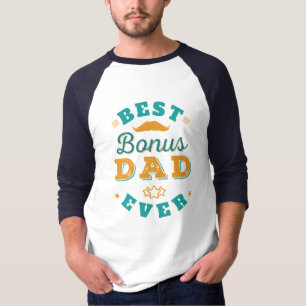 ボー最高のナスパパありモダン Tシャツ