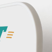 ボー最高のナスパパは常にカスタム父親の日 ピックルボールラケット (左詳細)