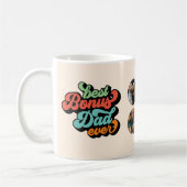 ボー最高のナスパパレトロ父の日4写真 コーヒーマグカップ (左)